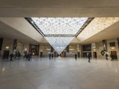 L'accueil du musée du Louvre